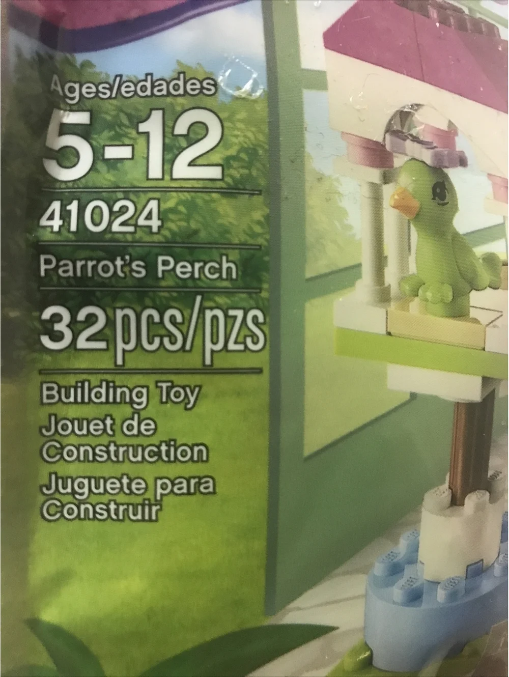 Lego friends parrot